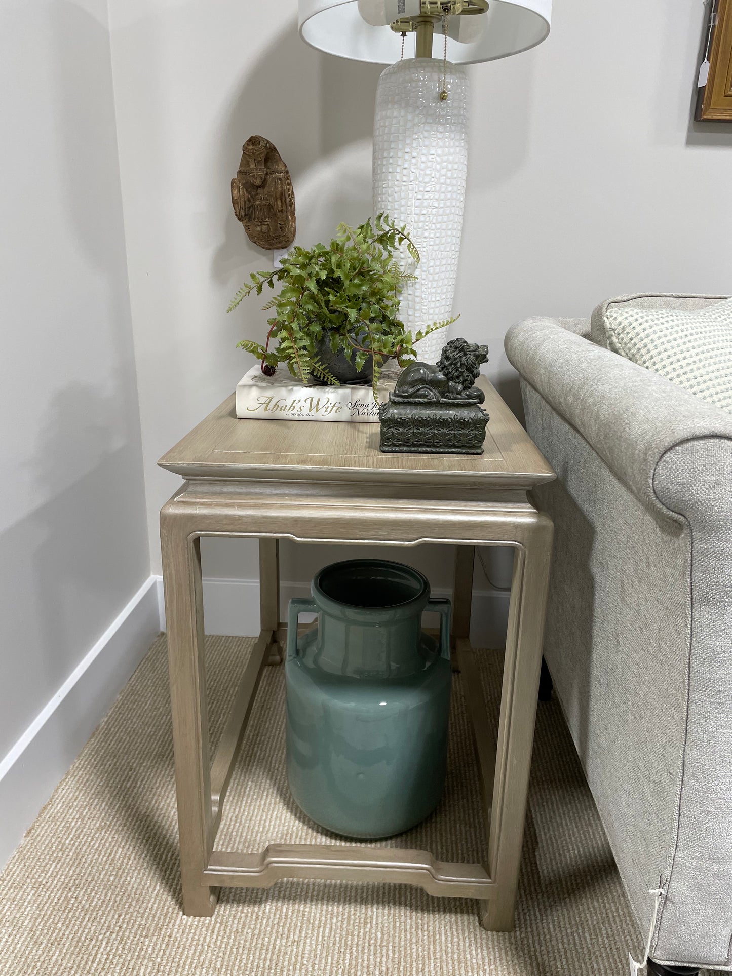Asian end table