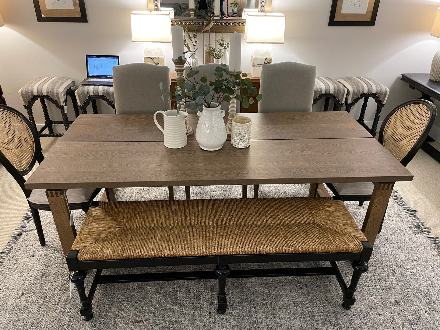 Modern farmhouse dining table