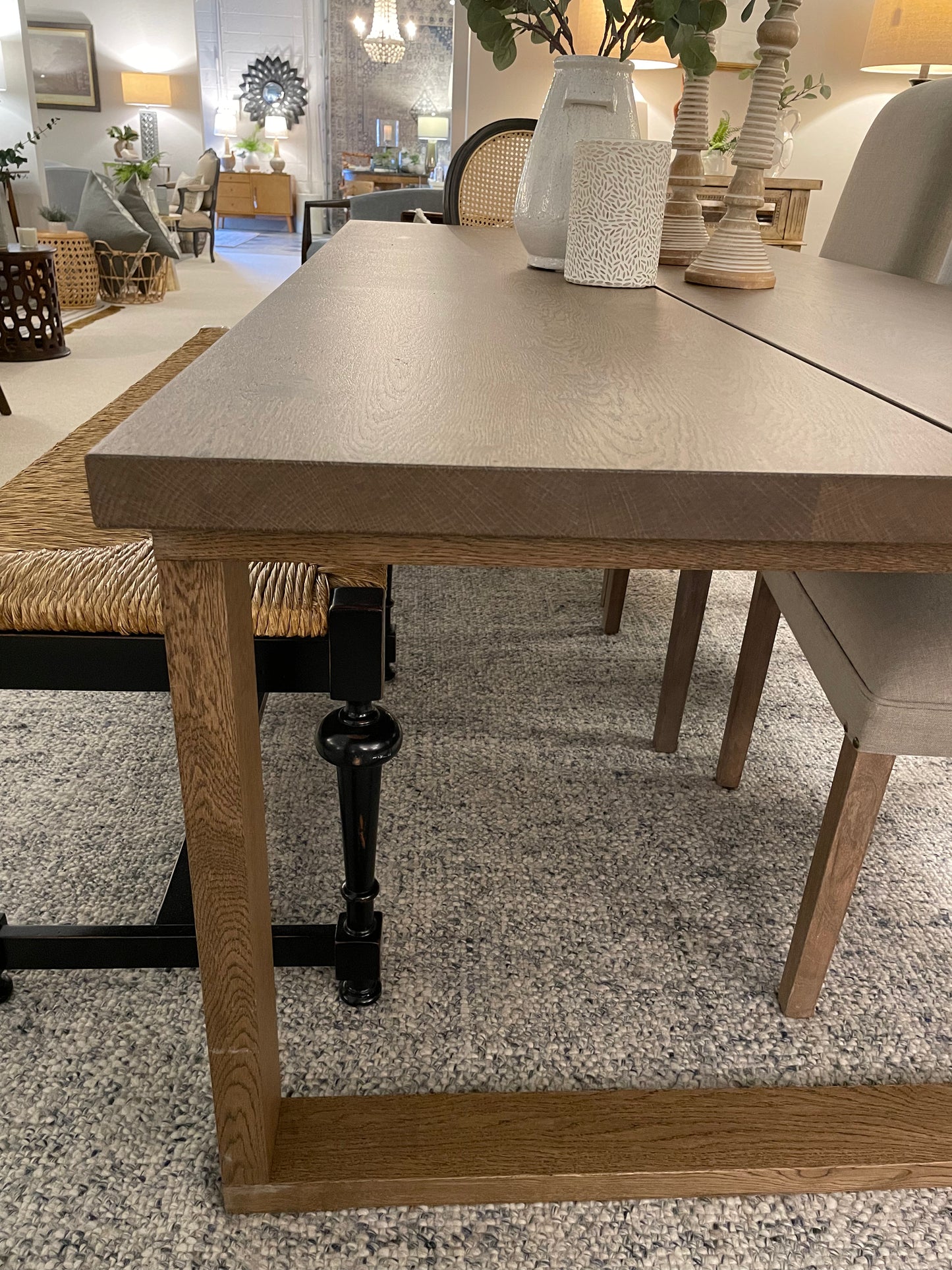 Modern farmhouse dining table