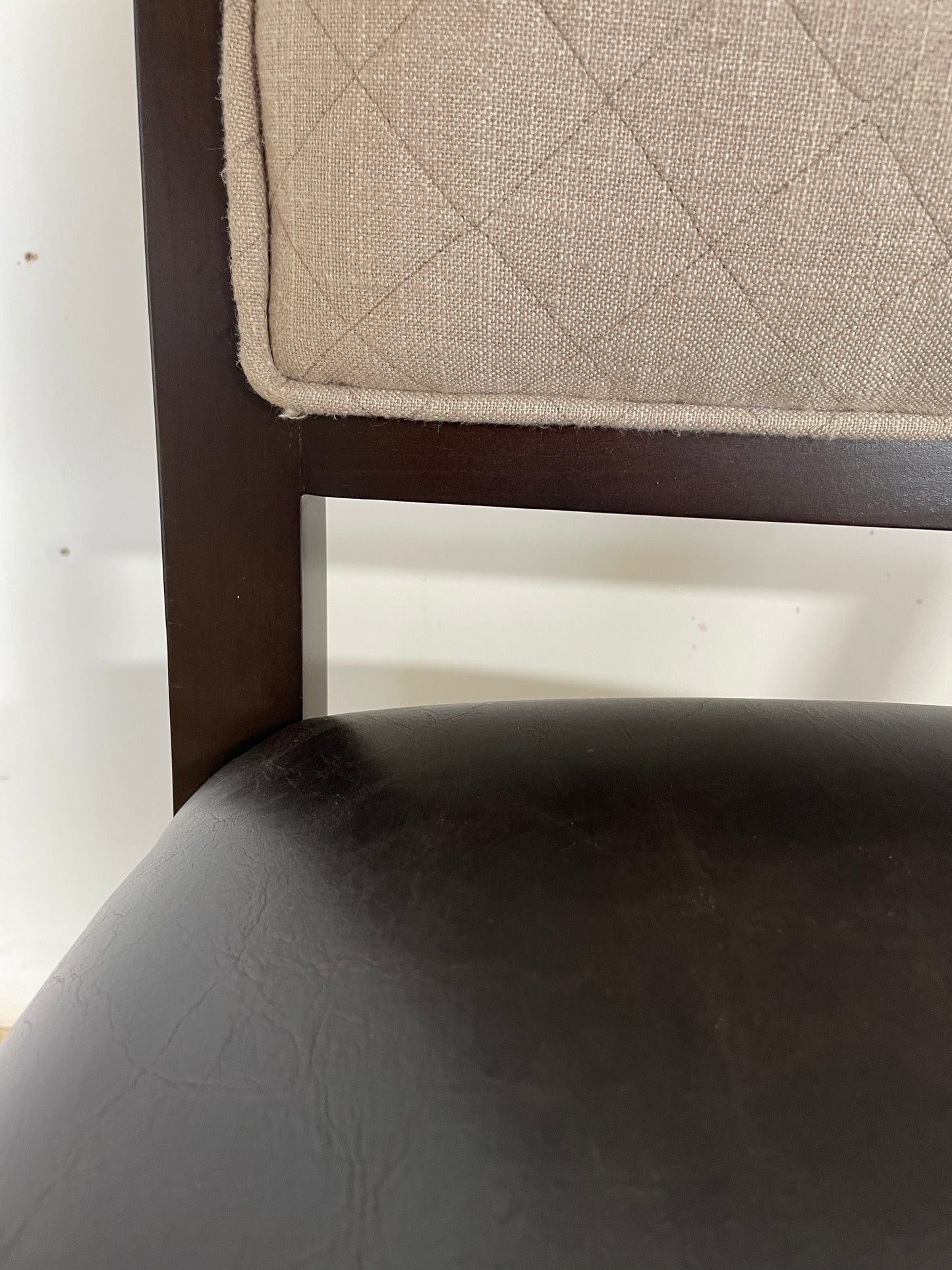 Leather desk chair