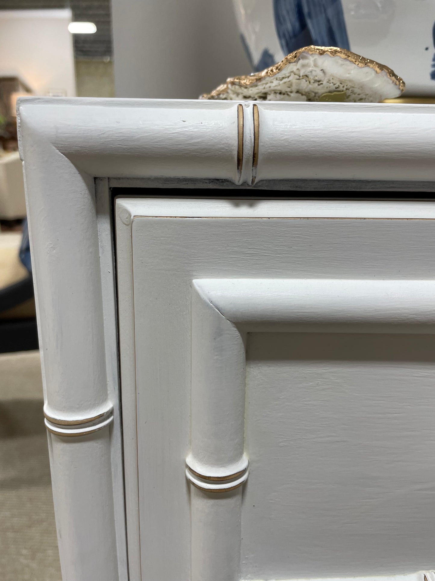Aloha mid-century bamboo chest