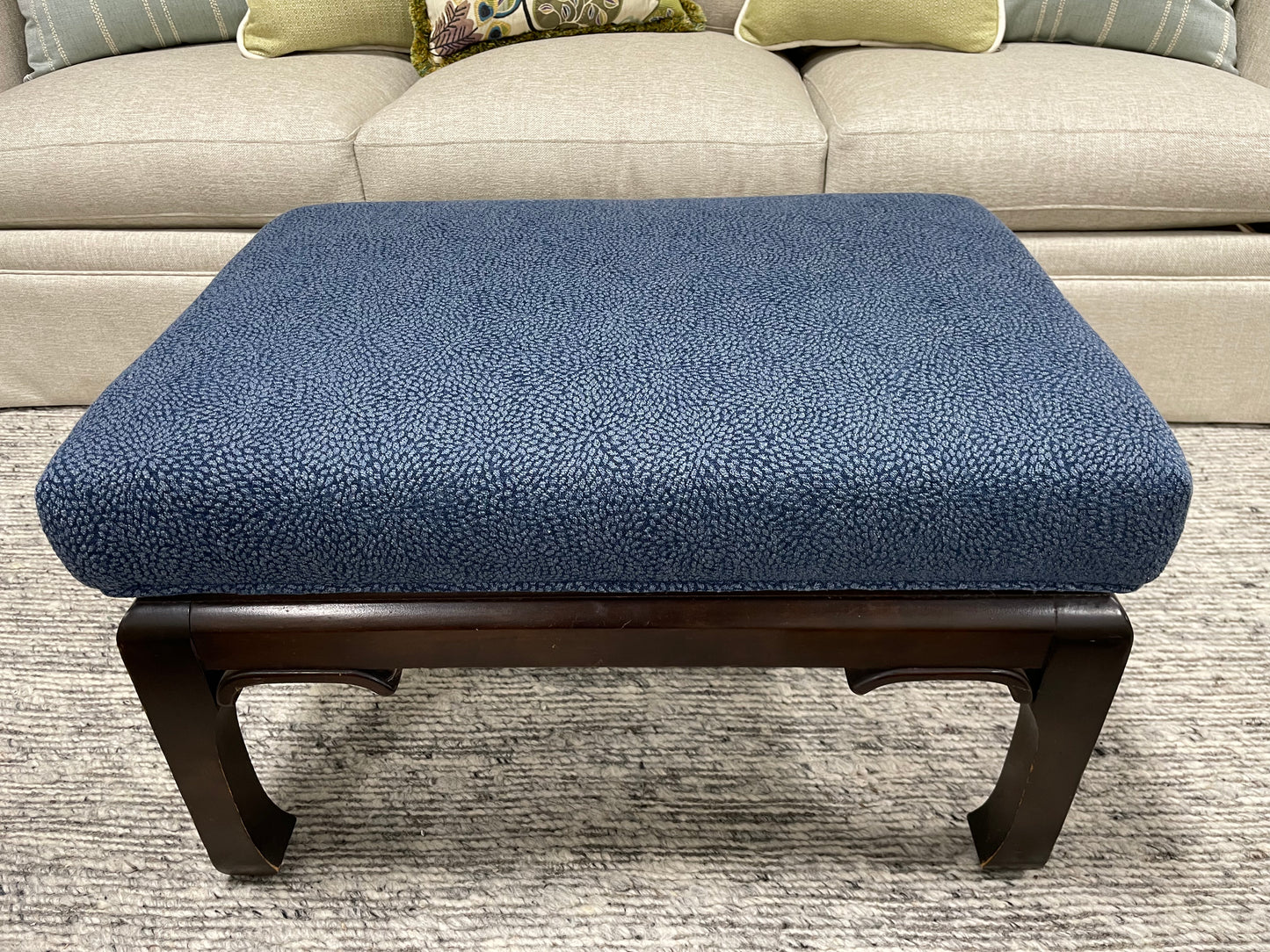 Ming style ottoman
