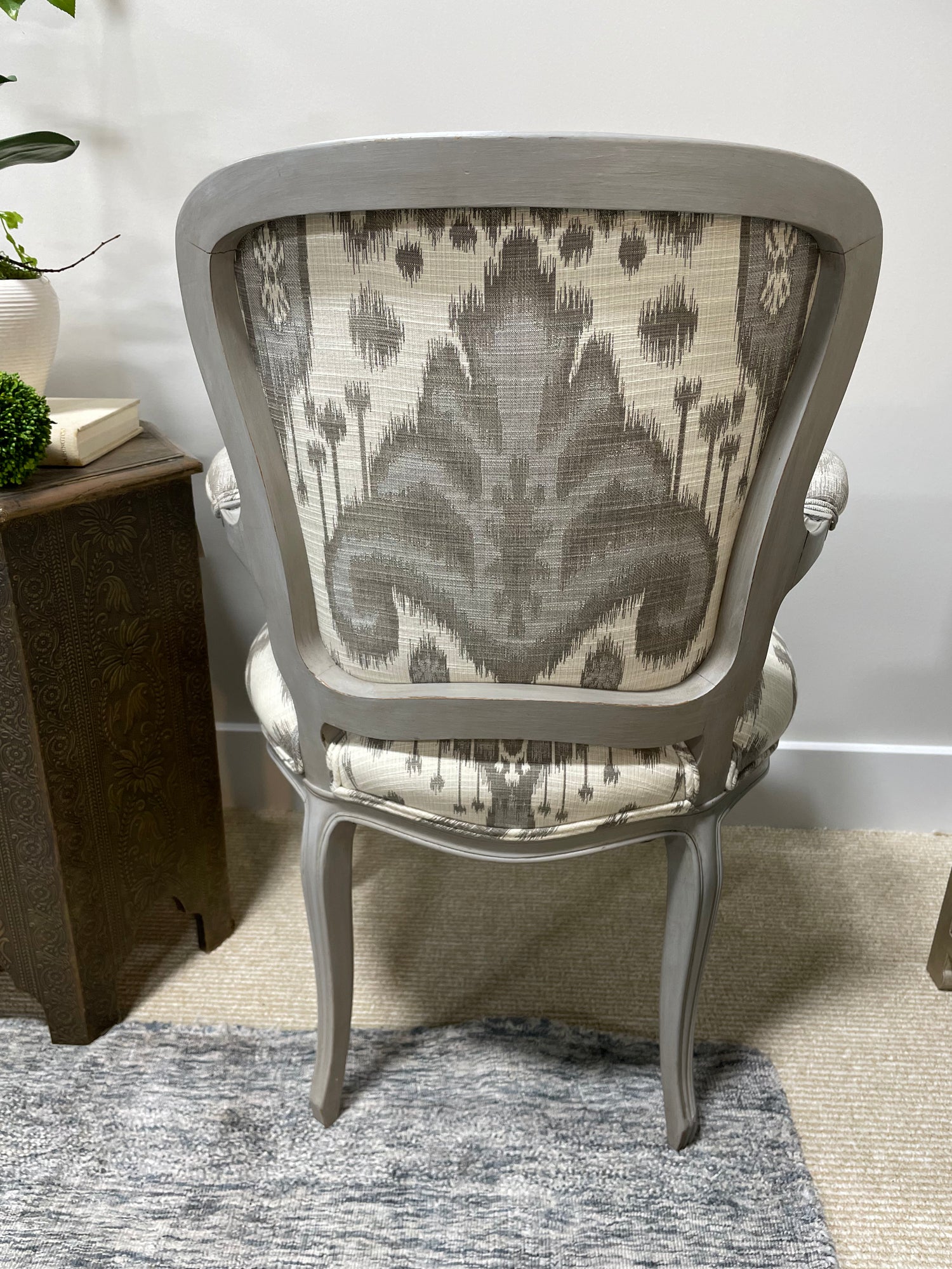 Ikat dining store chair