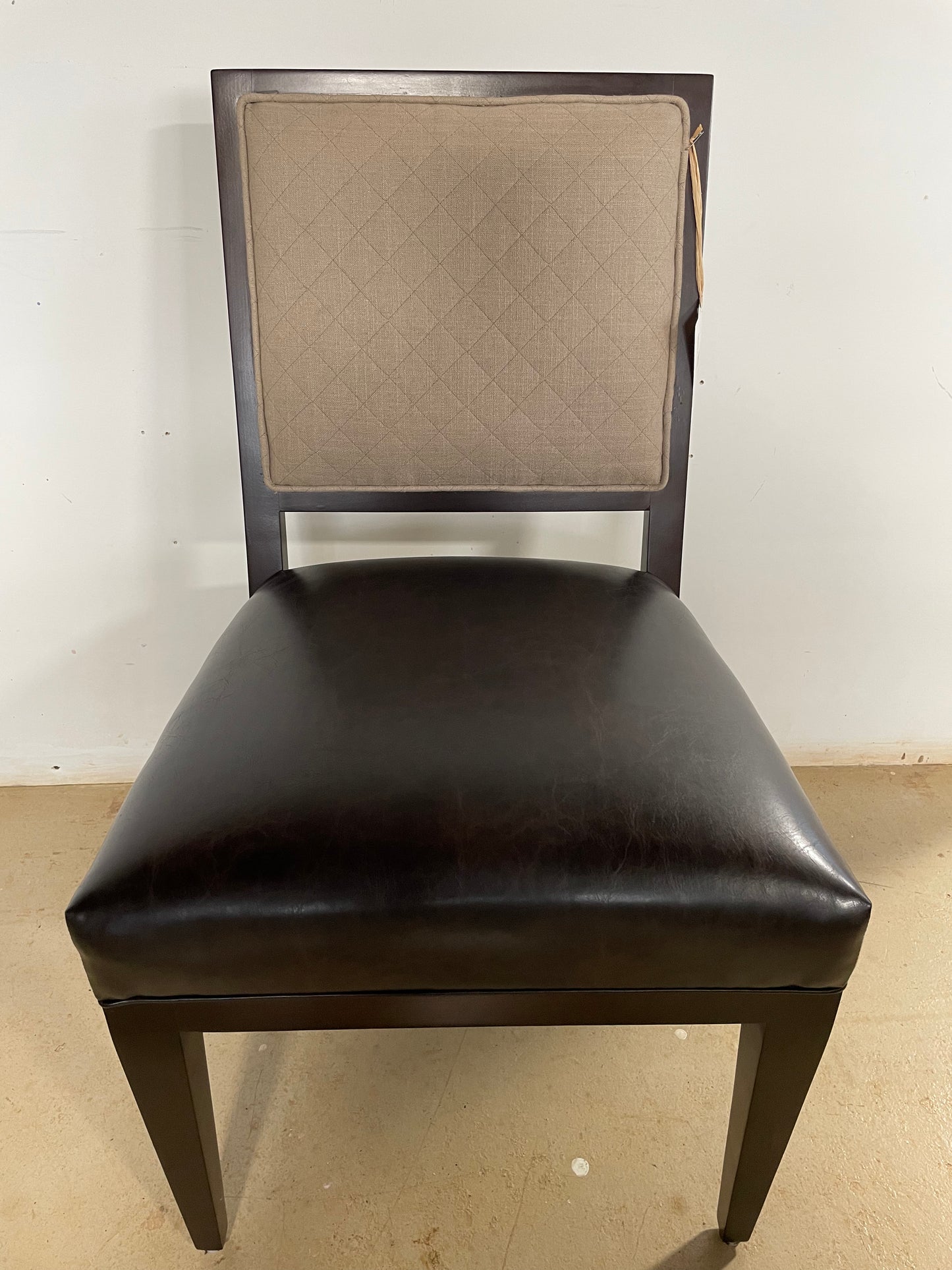 Leather desk chair
