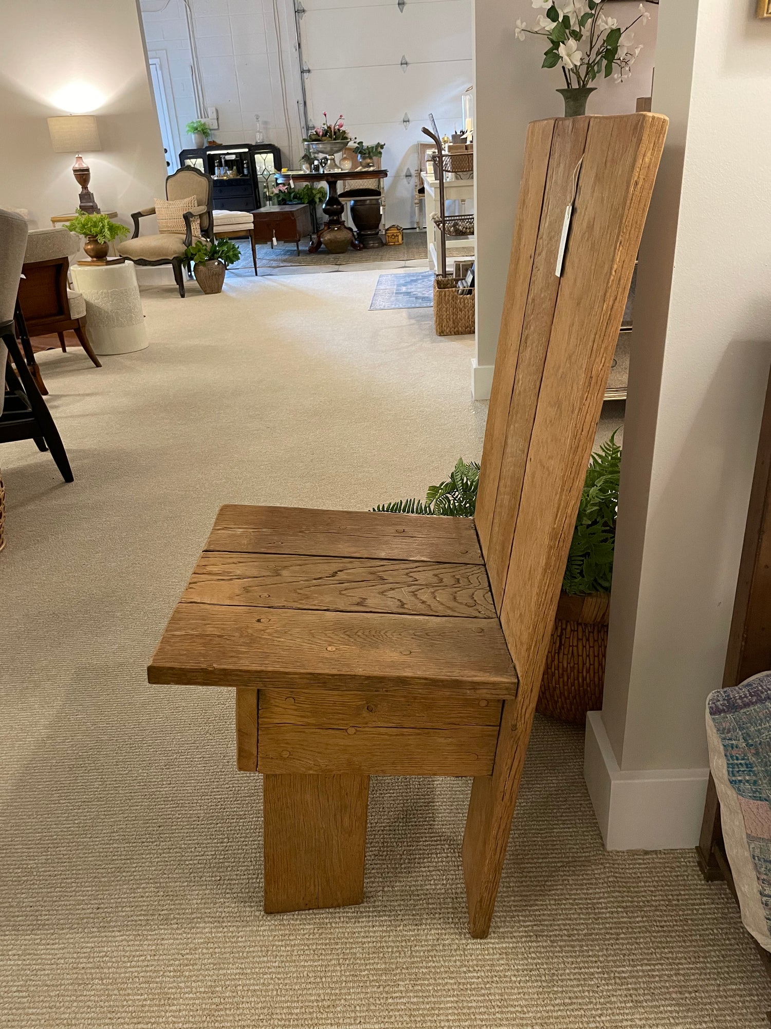 Primitive table best sale and chairs